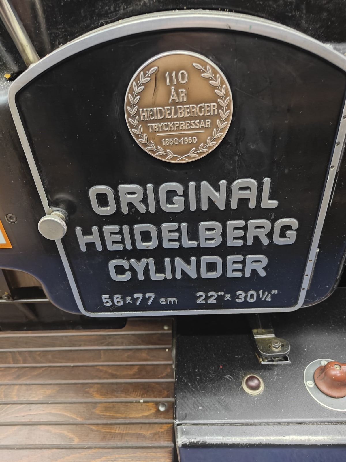 Heidelberg SBG 56 X 77 Year 1965 (515)