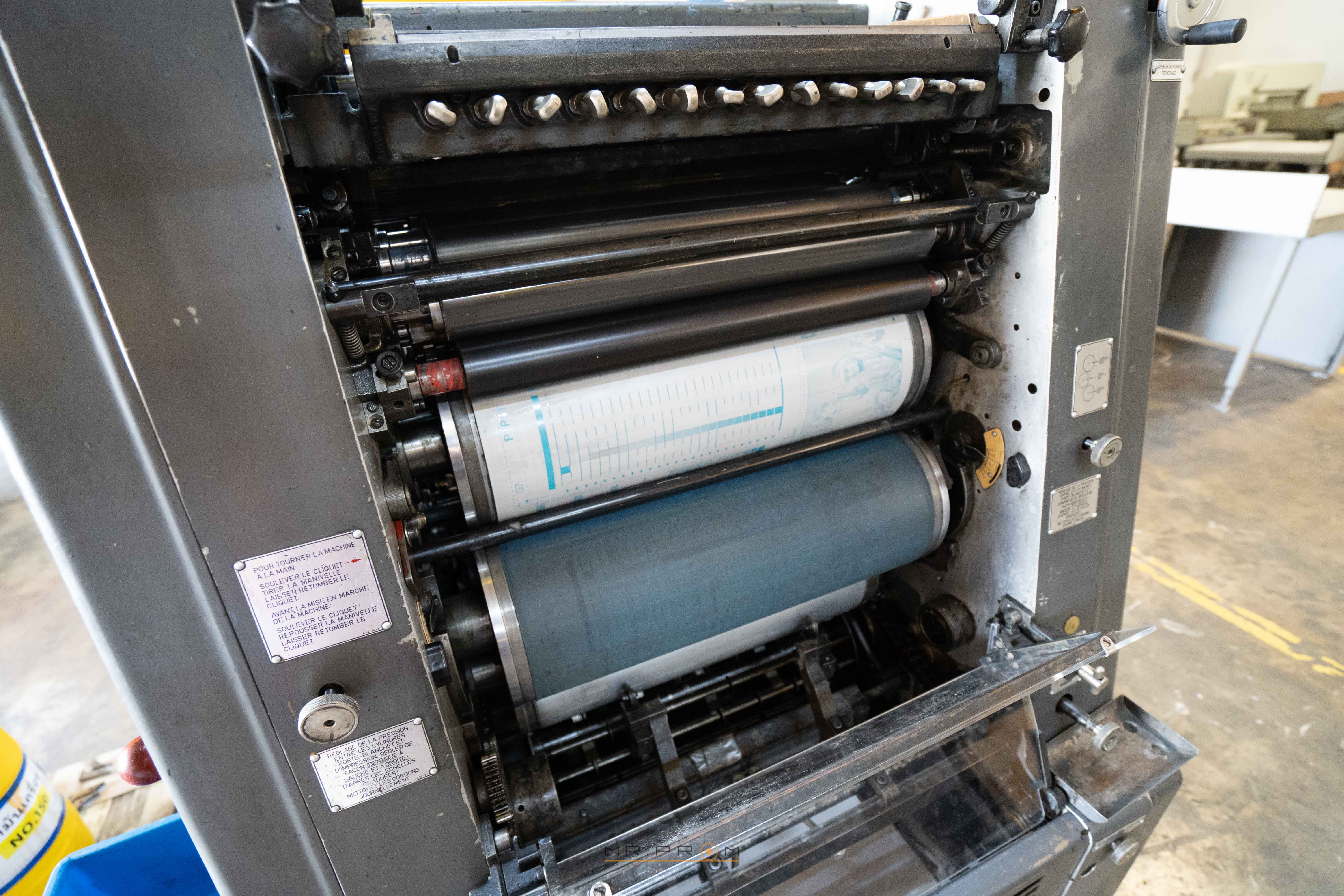 Heidelberg GTO46 N+P Year 1976 (606)