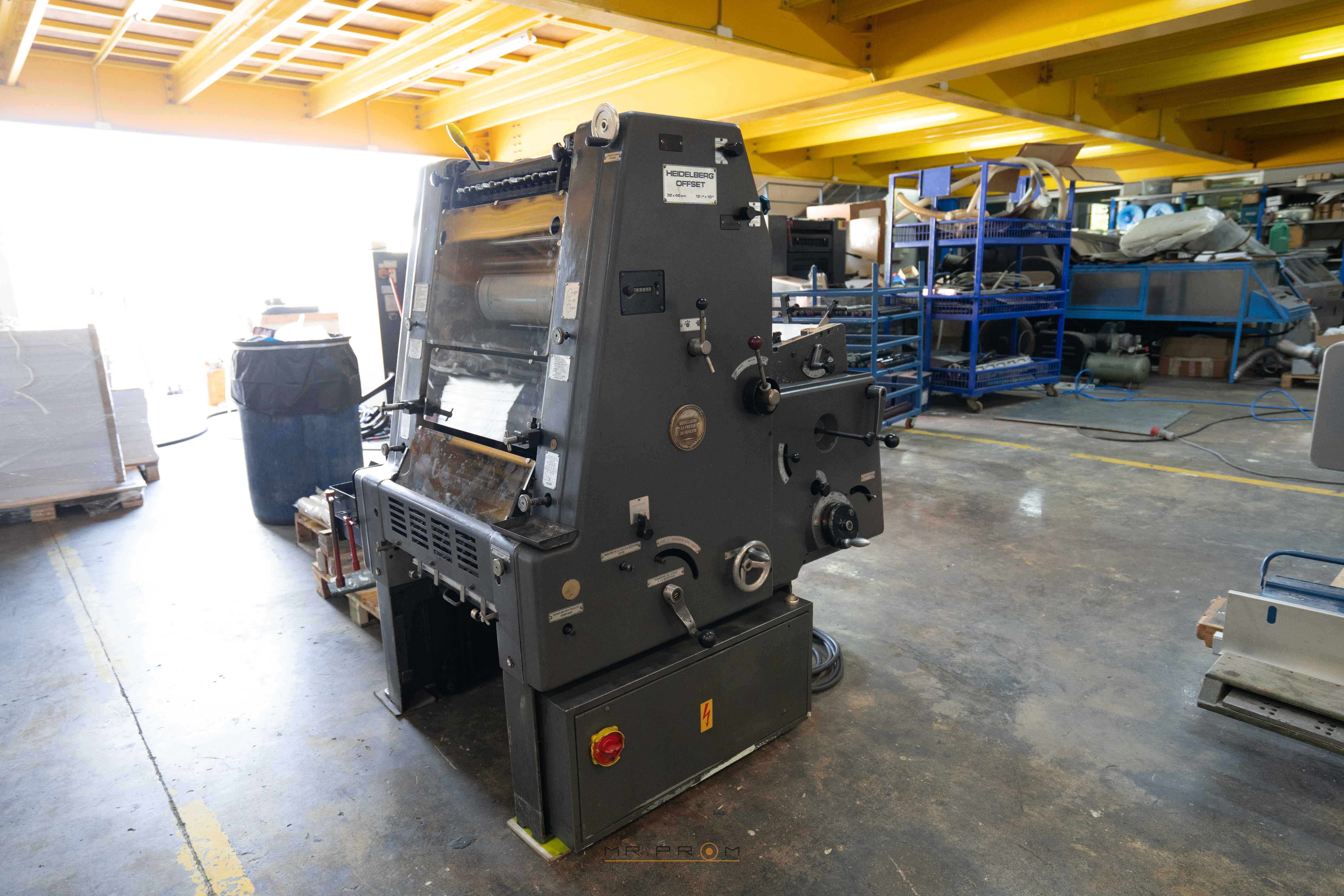Heidelberg GTO46 N+P Year 1976 (606)
