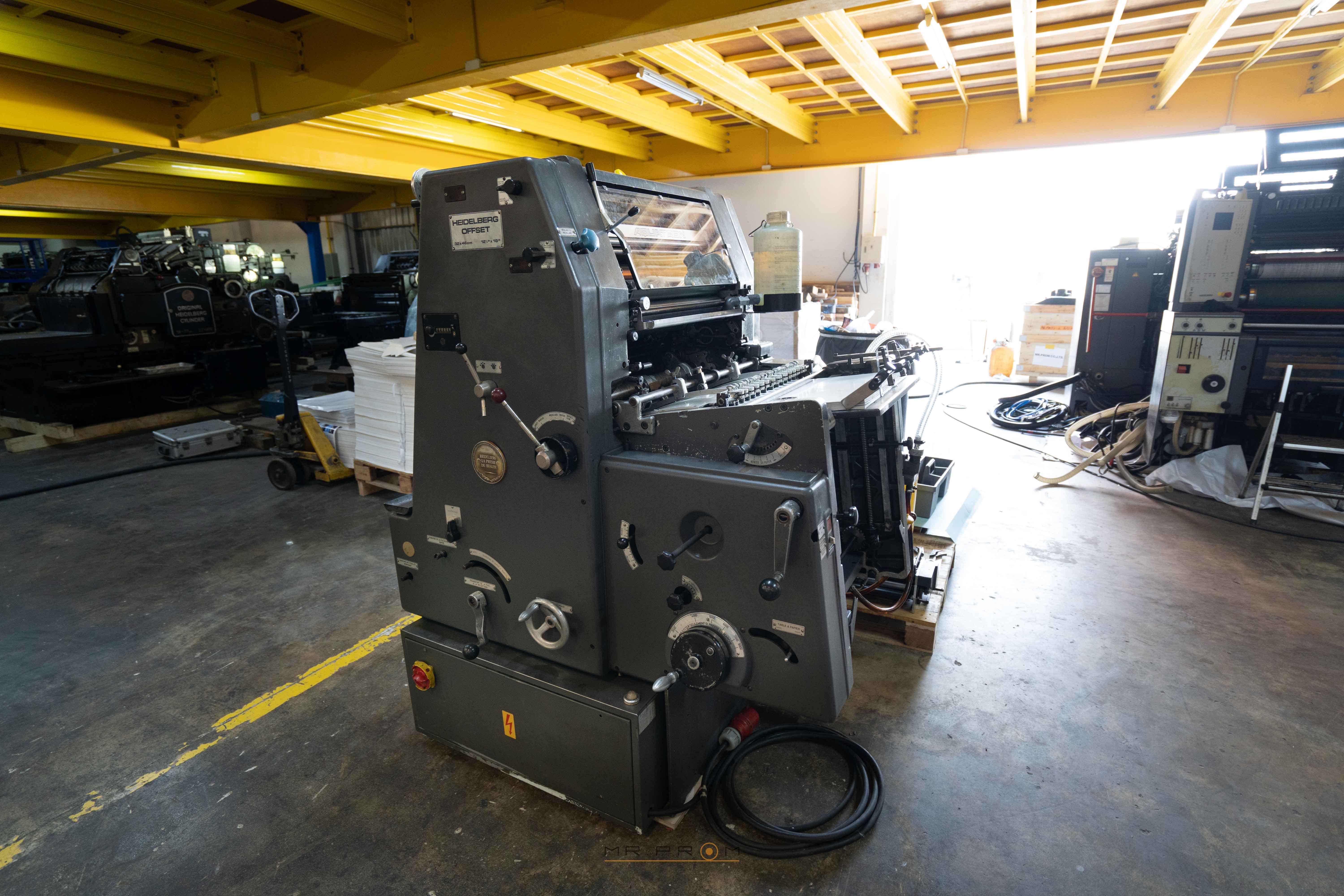 Heidelberg GTO46 N+P Year 1976 (606)