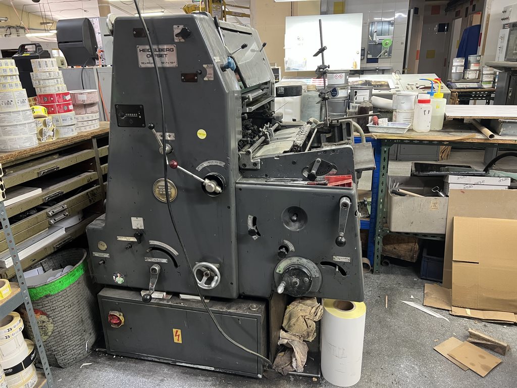 Heidelberg GTO46 N+P Year 1976 (606)